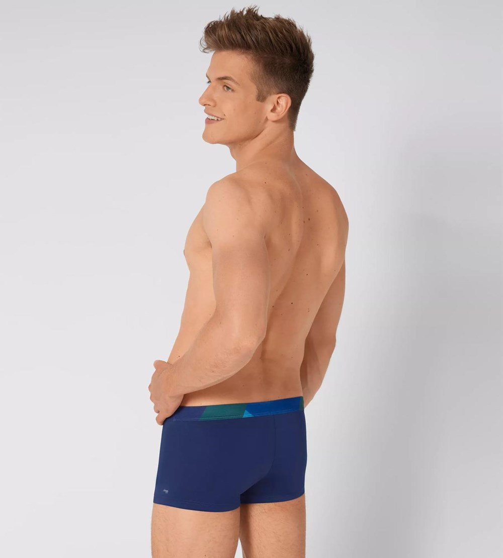 Sloggi Shore Chukk Swimshorts Deep Water | 20854-WFYN