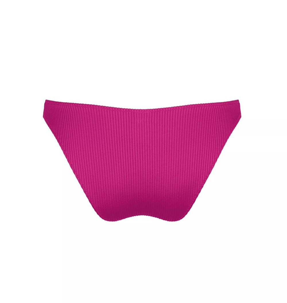 Sloggi Shore Dottyback Bikini Brazilian Brief Fuchsia flower | 09431-OIXN