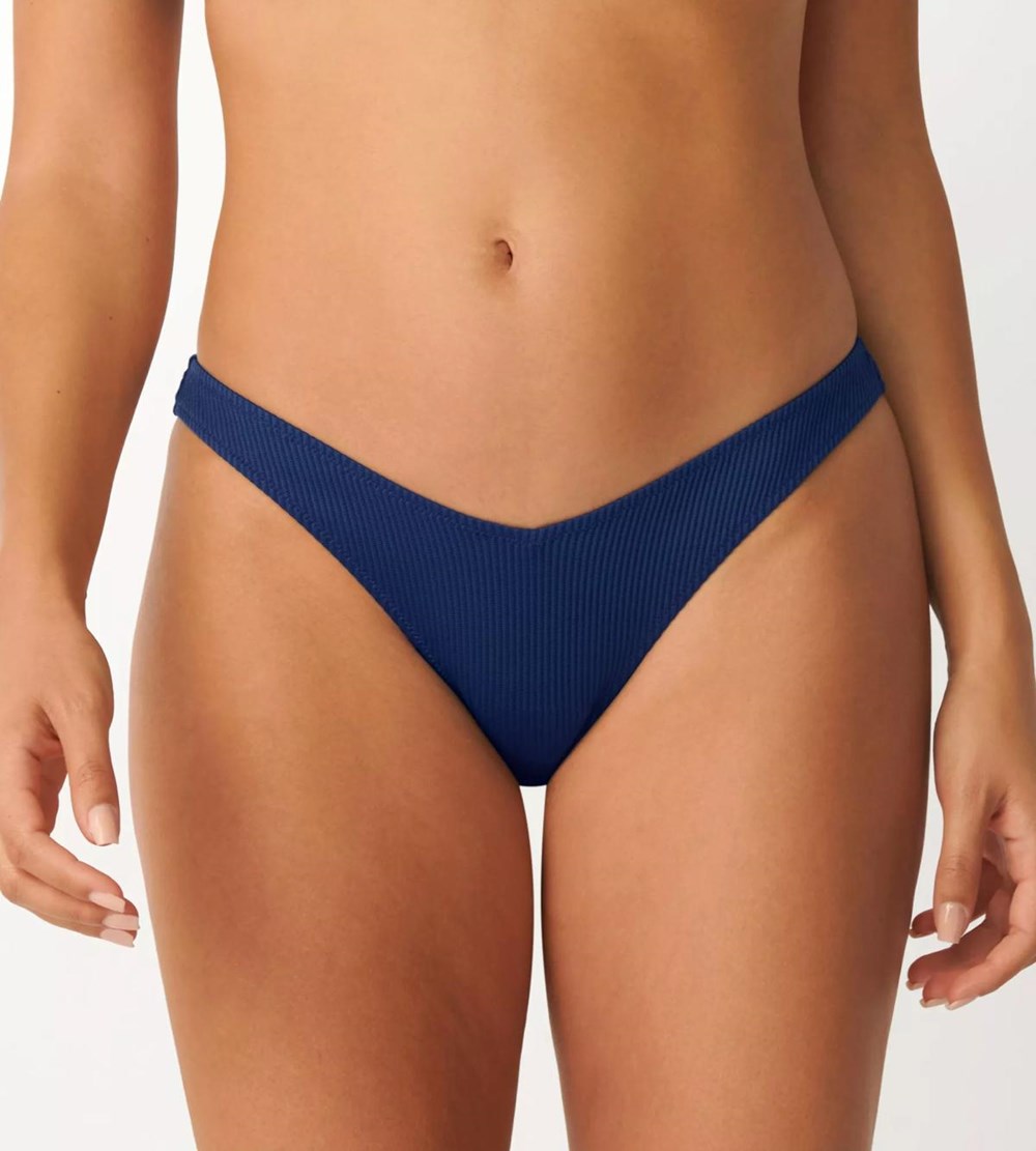 Sloggi Shore Dottyback Bikini Brazilian Brief Twilight Blue | 65180-ZLEC