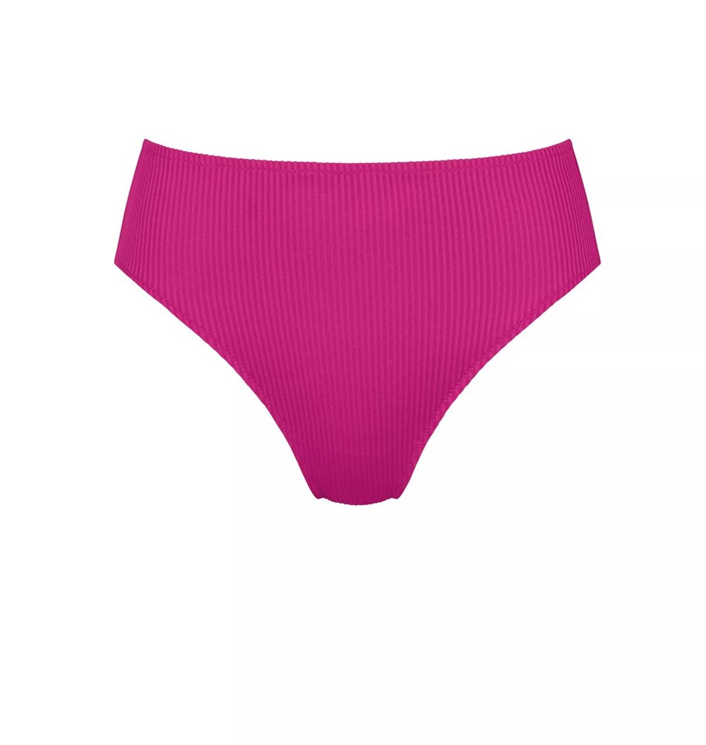 Sloggi Shore Dottyback Bikini Tai Fuchsia flower | 59732-OLPZ