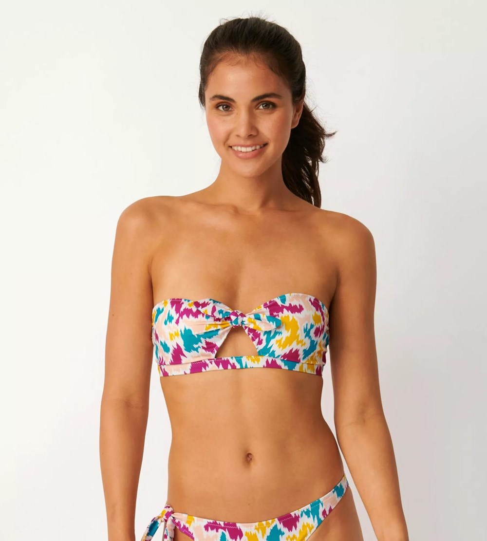 Sloggi Shore Fancy Guppy Bikini Bandeau Multicolour | 43087-CDXS