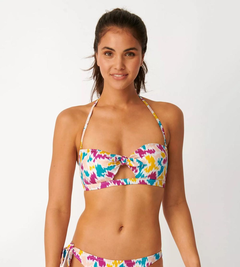 Sloggi Shore Fancy Guppy Bikini Bandeau Multicolour | 43087-CDXS