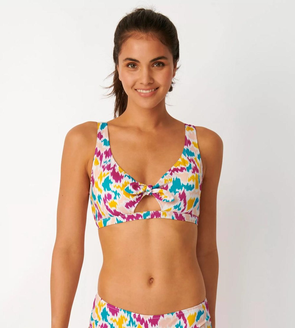 Sloggi Shore Fancy Guppy Bikini Top Multicolour | 53714-GUFL