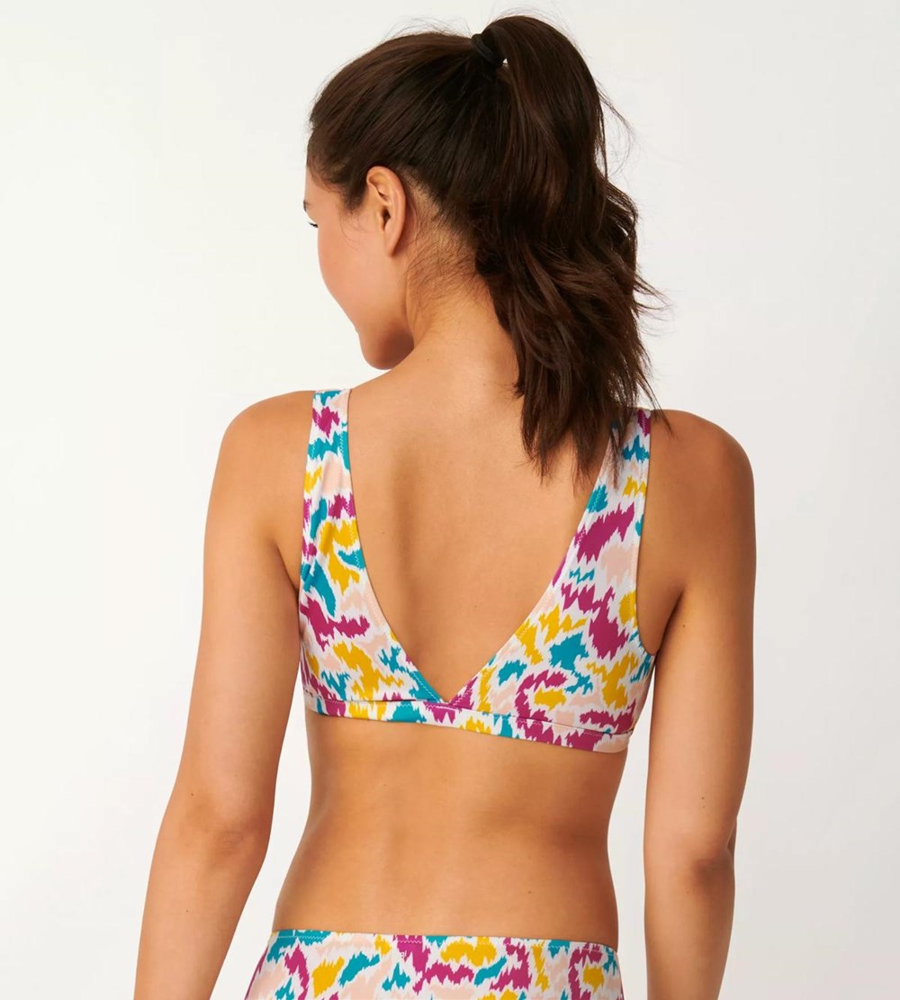 Sloggi Shore Fancy Guppy Bikini Top Multicolour | 53714-GUFL