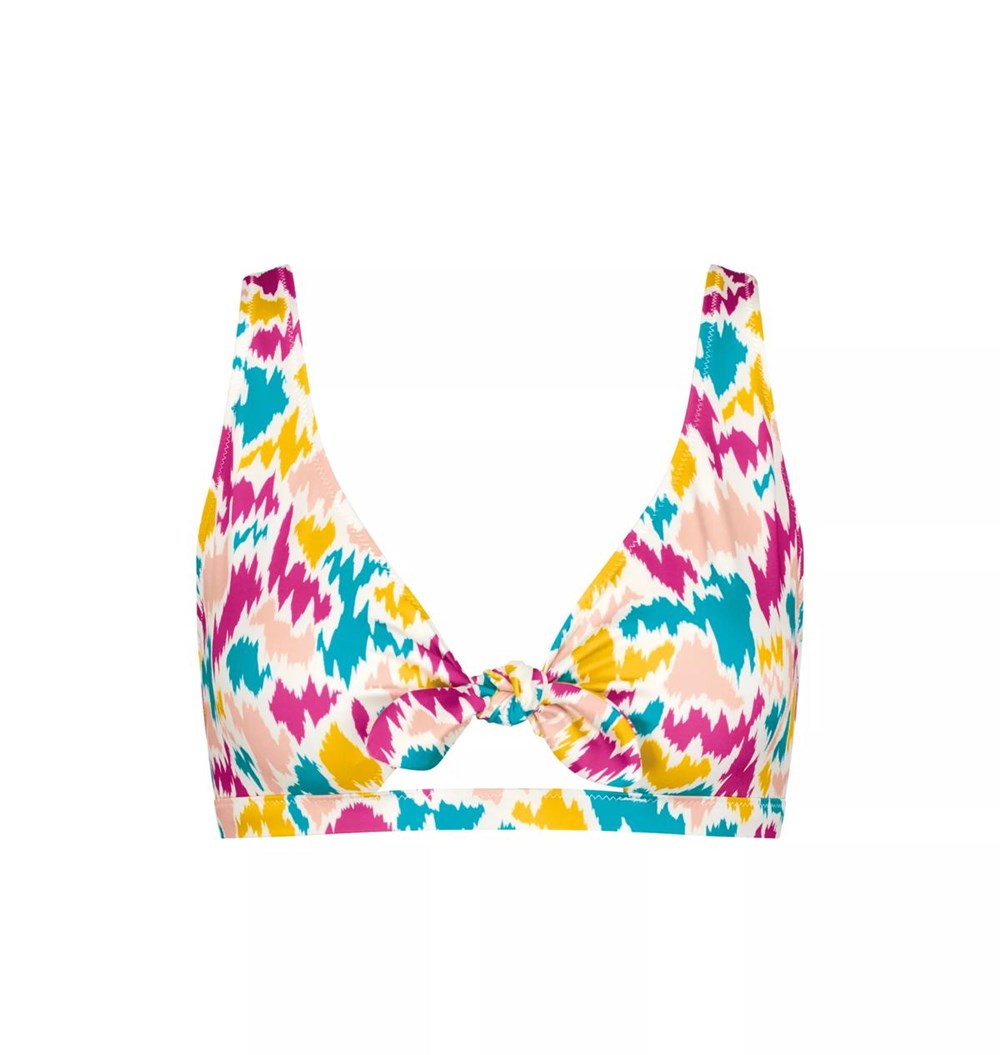 Sloggi Shore Fancy Guppy Bikini Top Multicolour | 53714-GUFL