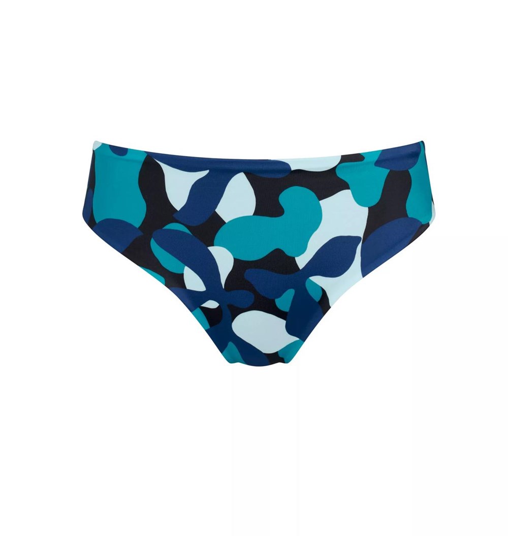 Sloggi Shore Flower Horn Bikini Tai Blue - Dark Combination | 56703-IJYG