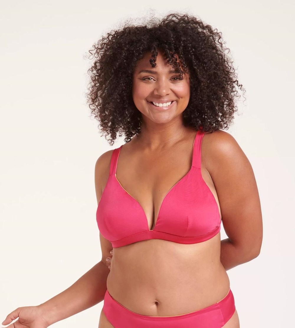 Sloggi Shore Fornillo Bikini Top Padded Pink - Light Combination | 70359-WCMT