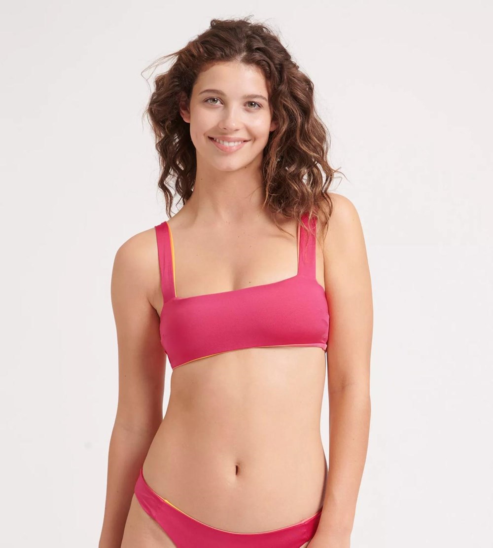 Sloggi Shore Fornillo Bikini Top Pink - Light Combination | 38160-JSVQ