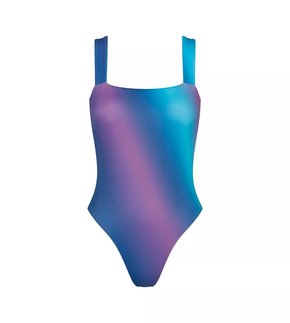 Sloggi Shore Fornillo Swimsuit Turquoise-Dark Combination | 14675-IOYX