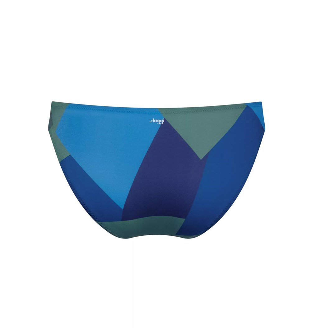 Sloggi Shore Kiritimati Bikini Mini Blue - Dark Combination | 27106-WMUG