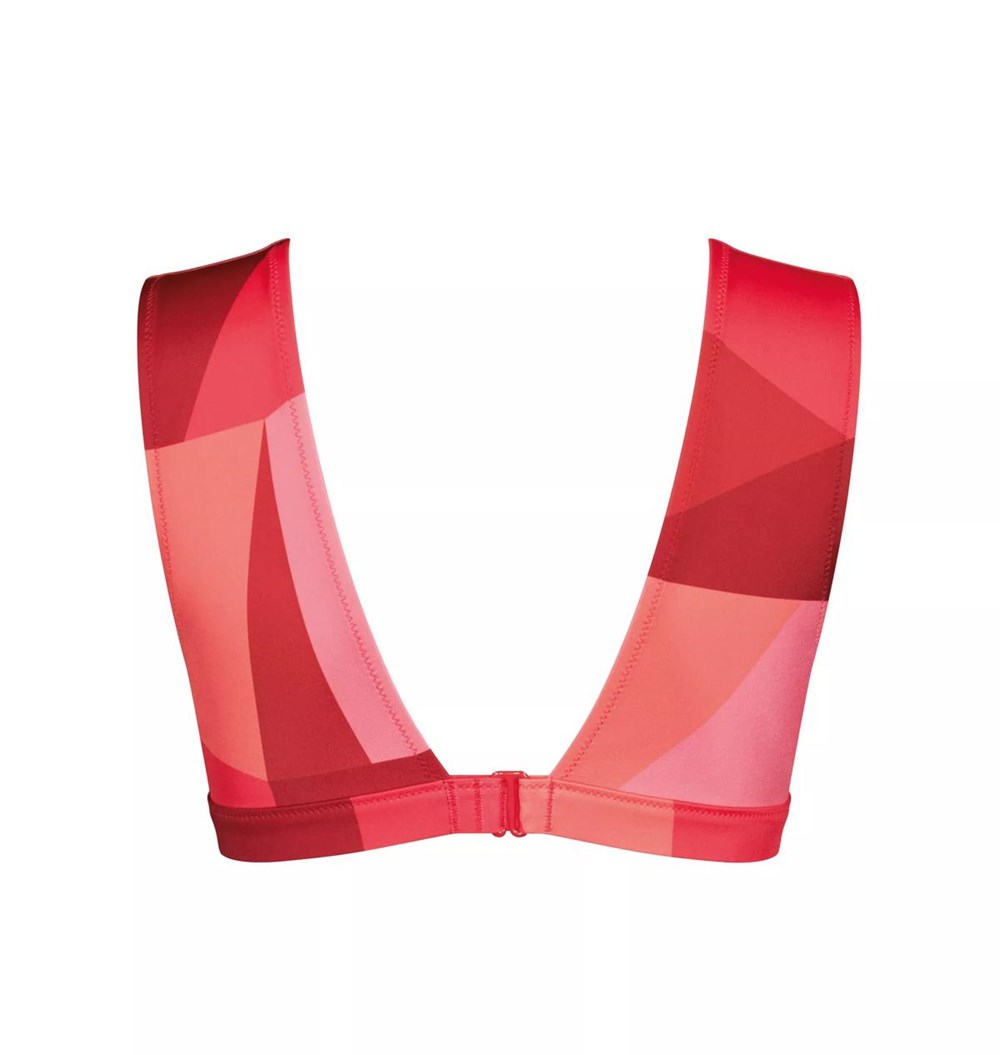 Sloggi Shore Kiritimati Bikini Top Red - Light combination | 84971-XOQI