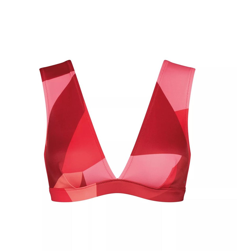 Sloggi Shore Kiritimati Bikini Top Red - Light combination | 84971-XOQI