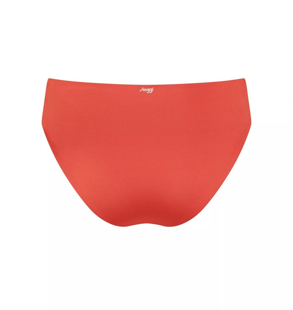 Sloggi Shore Kosrae Bikini High Leg Orange - Light Combination | 24861-YUQB