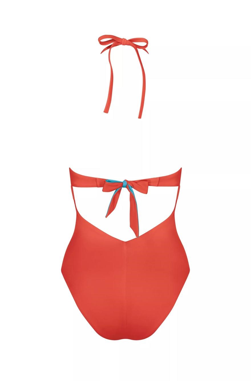 Sloggi Shore Kosrae Swimsuit Orange - Light Combination | 67519-MDTN