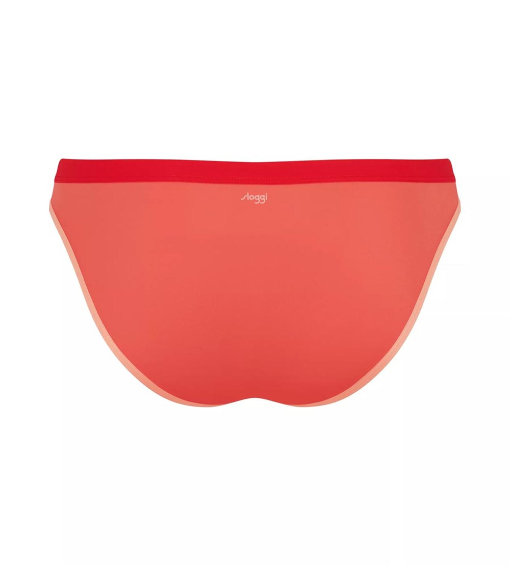 Sloggi Shore Marina Grande Bikini Midi Brief Coral | 45819-QIFO