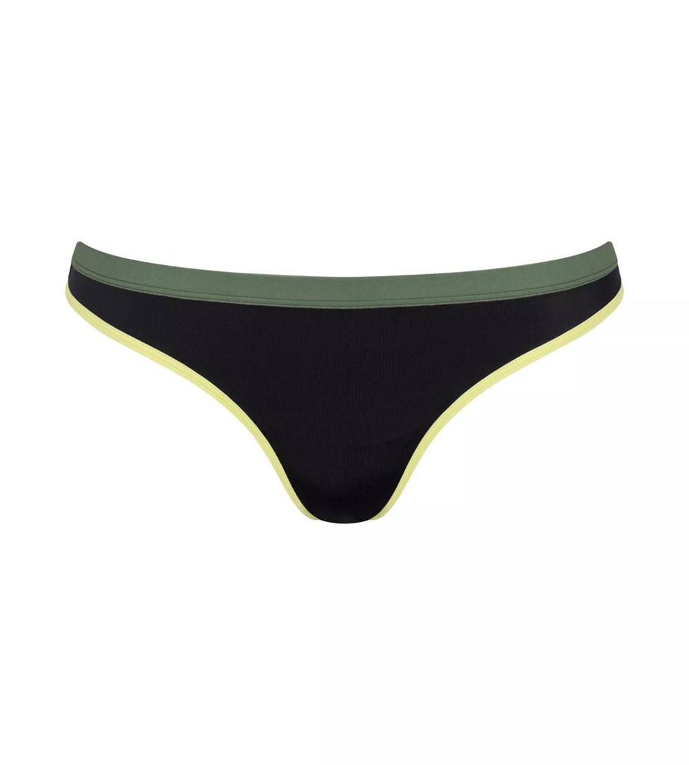 Sloggi Shore Marina Grande Bikini Midi Brief Black | 53014-ZPTR