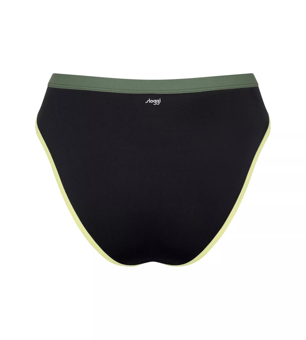 Sloggi Shore Marina Grande Bikini Tai Black | 08574-EJVL