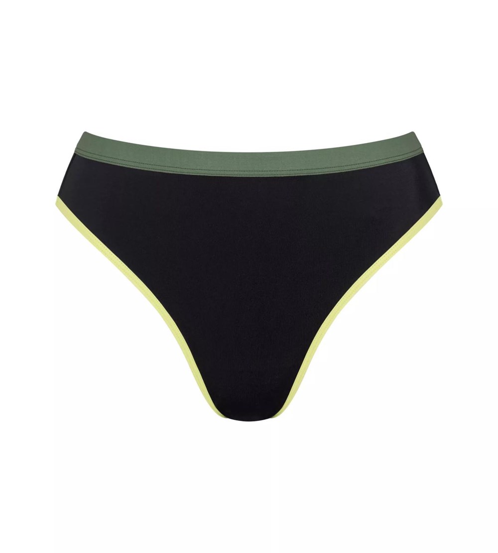 Sloggi Shore Marina Grande Bikini Tai Black | 08574-EJVL