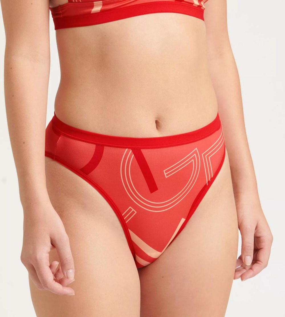 Sloggi Shore Marina Grande Bikini Tai Campari-Light combination | 87962-MGCV