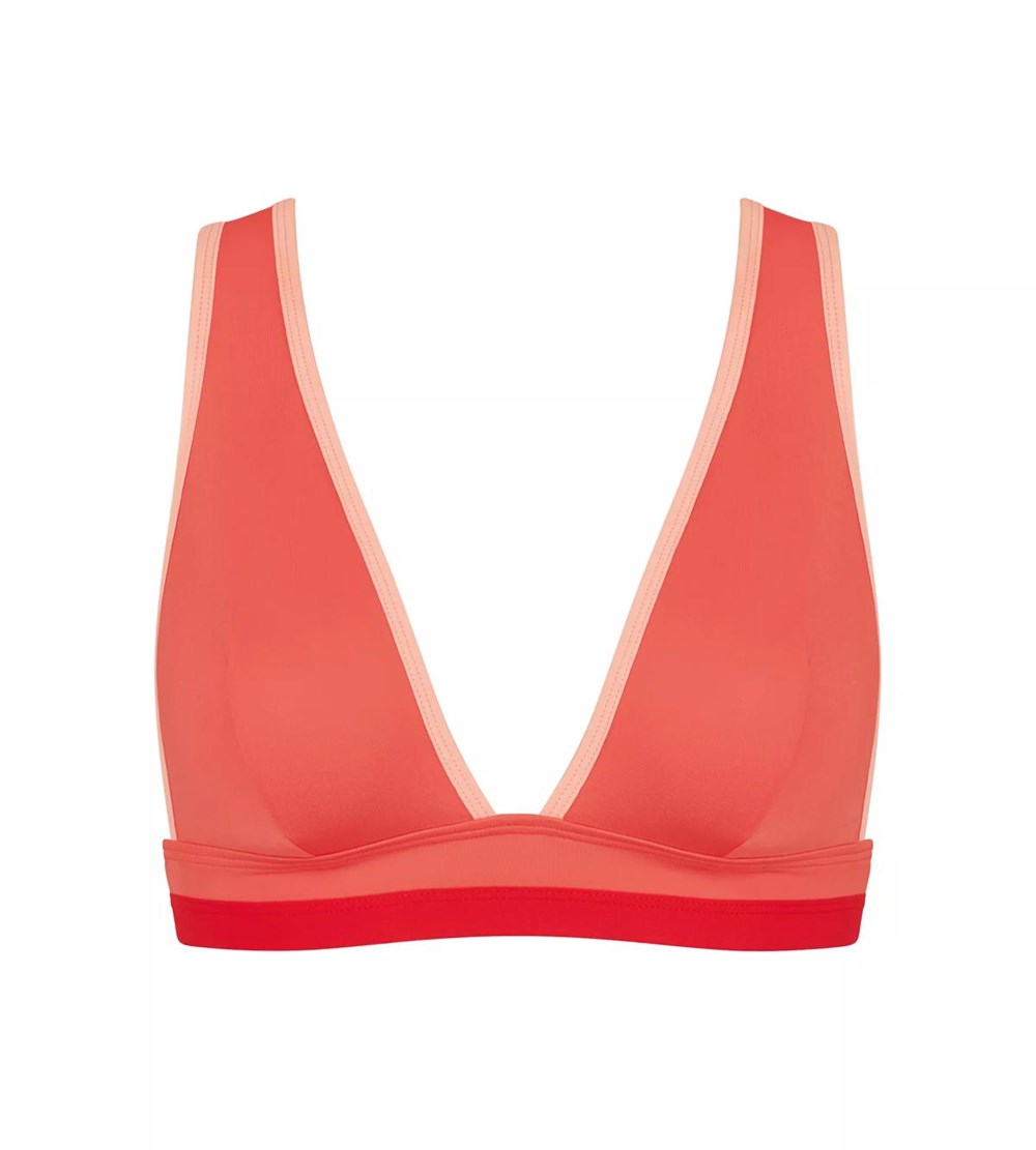 Sloggi Shore Marina Grande Bikini Top Coral | 13746-YLRQ