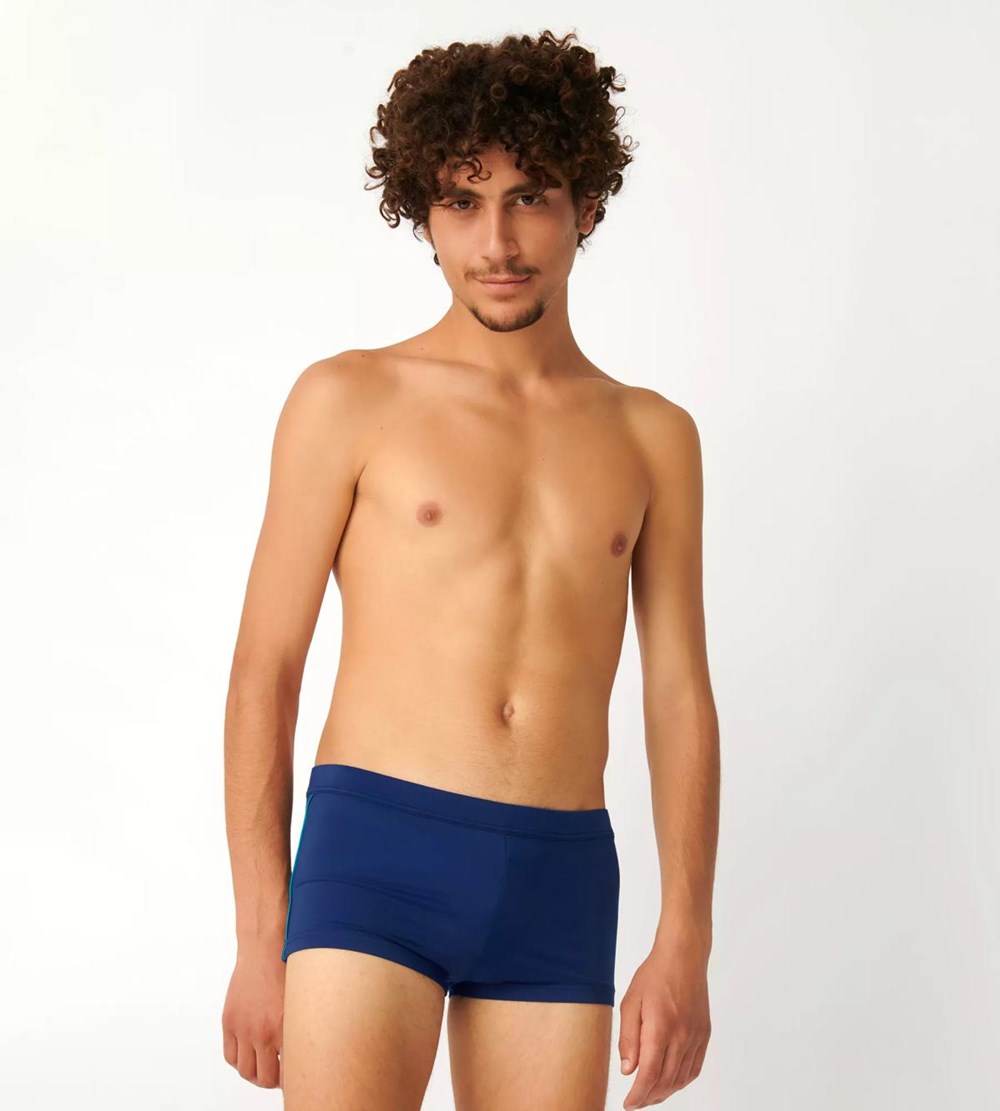 Sloggi Shore Sea Goldie Swimshorts Twilight Blue | 03562-QVGK