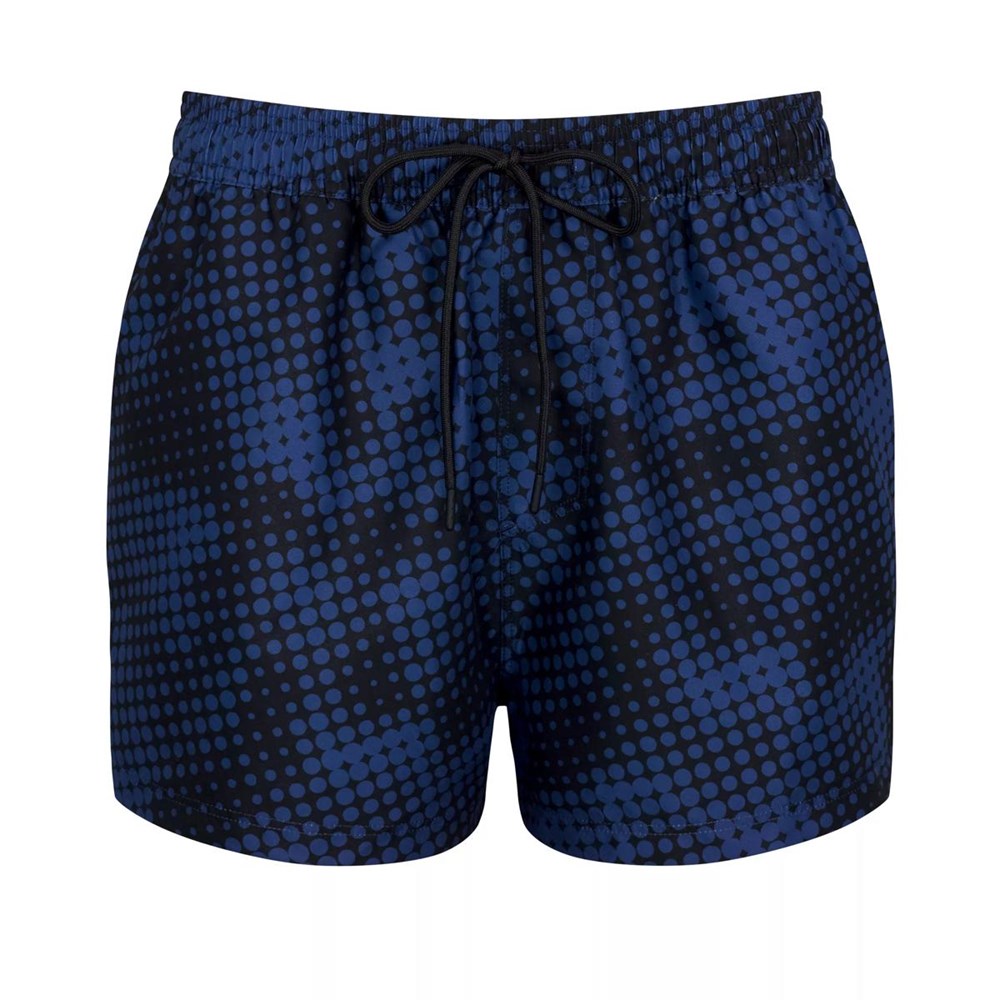 Sloggi Shore Spiny Puffer Swimshorts Black Combination | 15079-NFAC