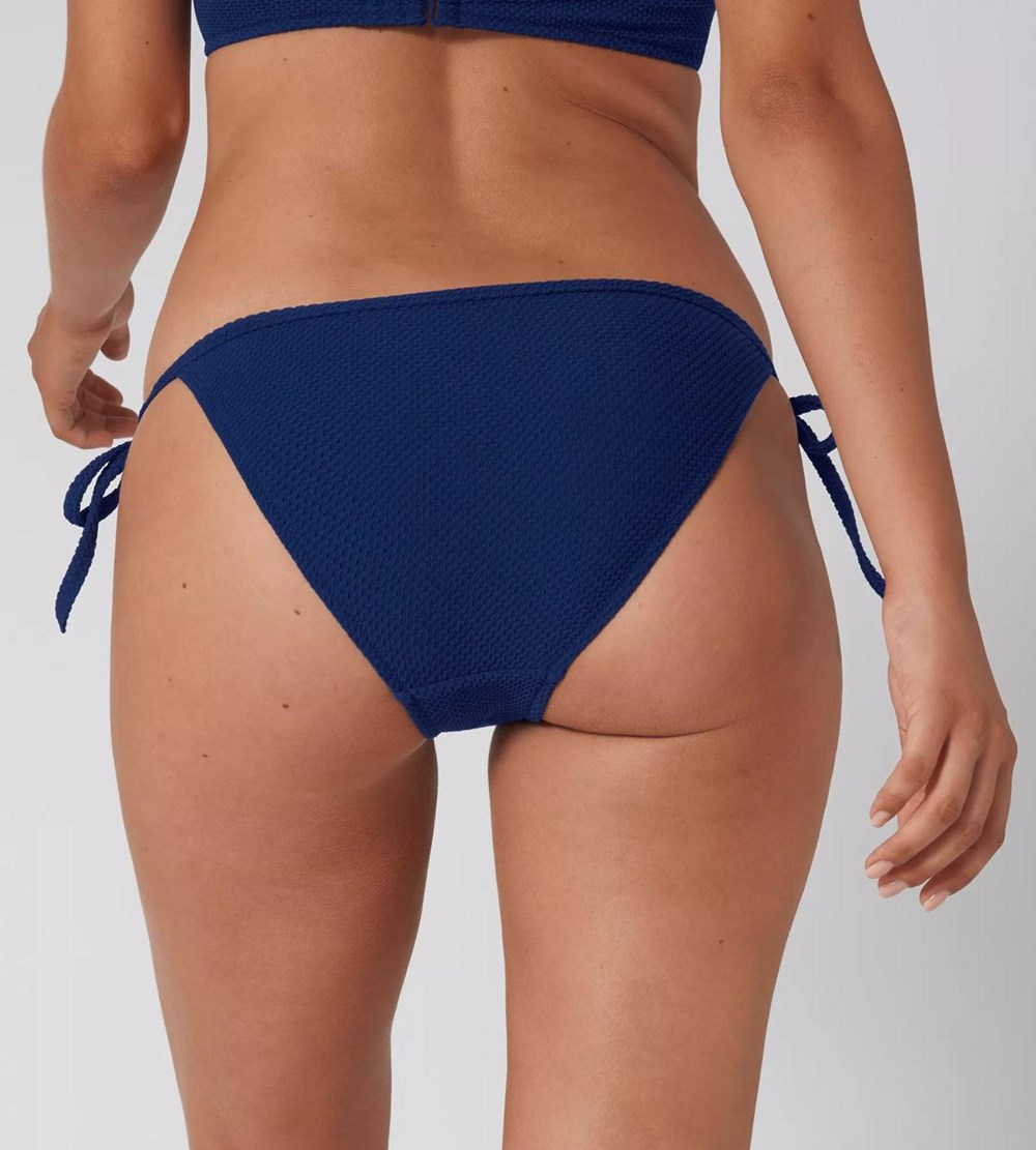 Sloggi Shore Vanuatu Islands Bikini Tanga Deep Water | 37086-WLBQ