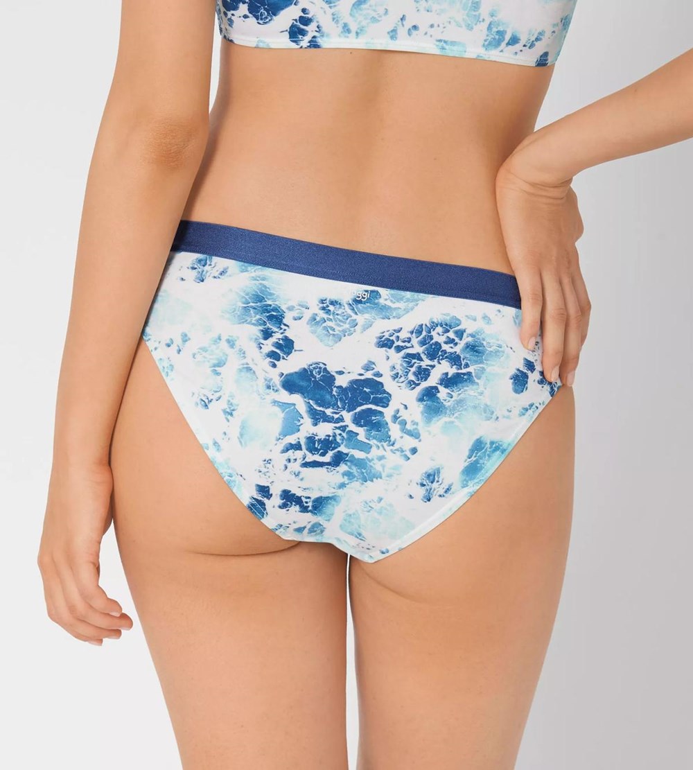 Sloggi Shore Yap Islands Bikini High Leg Multicolour | 28695-KGWV