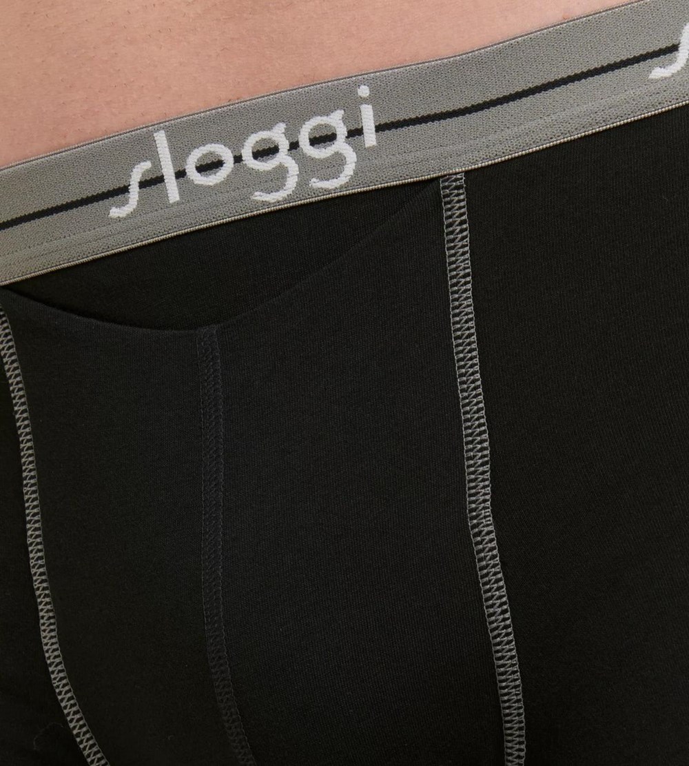 Sloggi Start Shorts Black | 65401-LNVQ