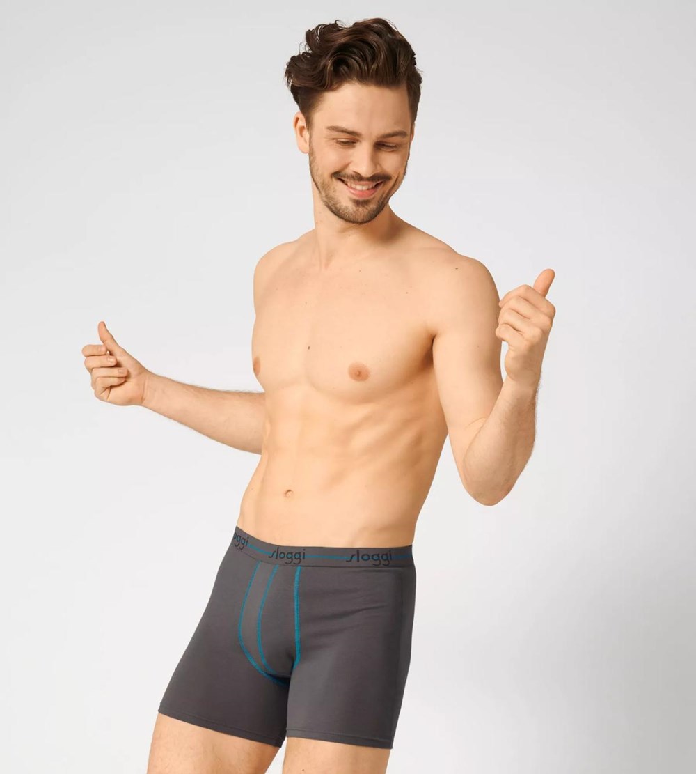 Sloggi Start Shorts Brown - Light Combination | 27893-BYJP