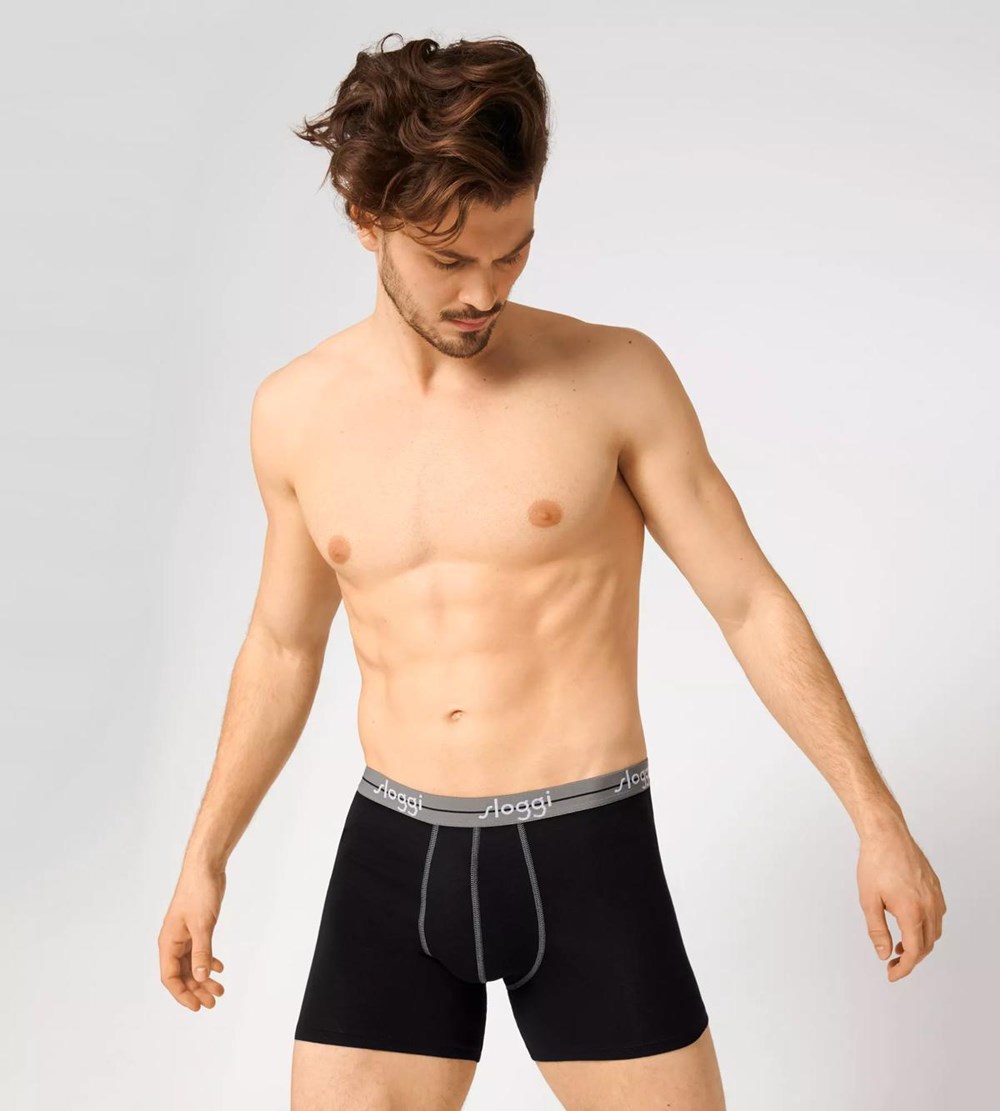 Sloggi Start Shorts Grey Combination | 73621-VUNA