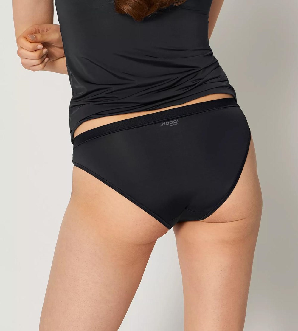 Sloggi Wow Comfort Tai Brief Black | 06584-PQFR