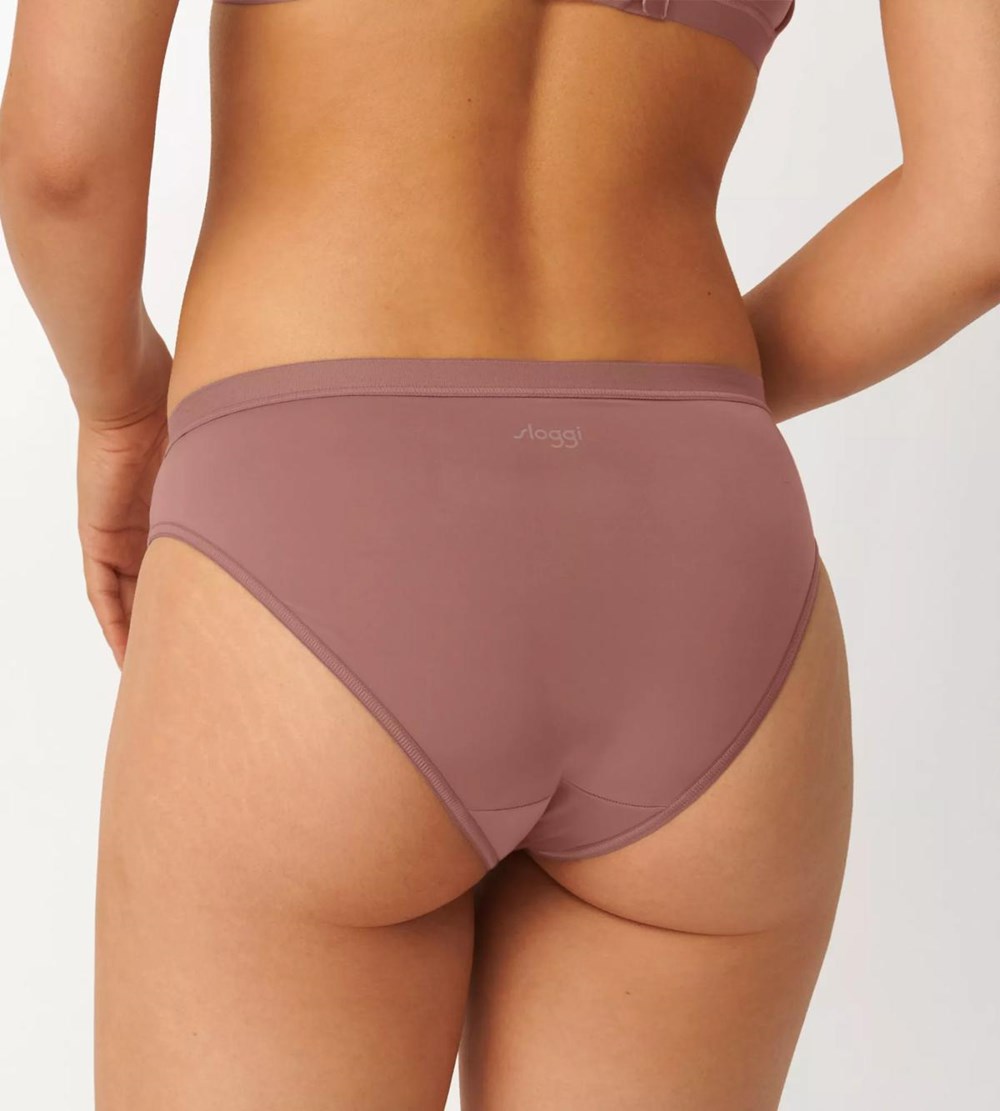 Sloggi Wow Comfort Tai Brief Cacao | 31297-YVSK