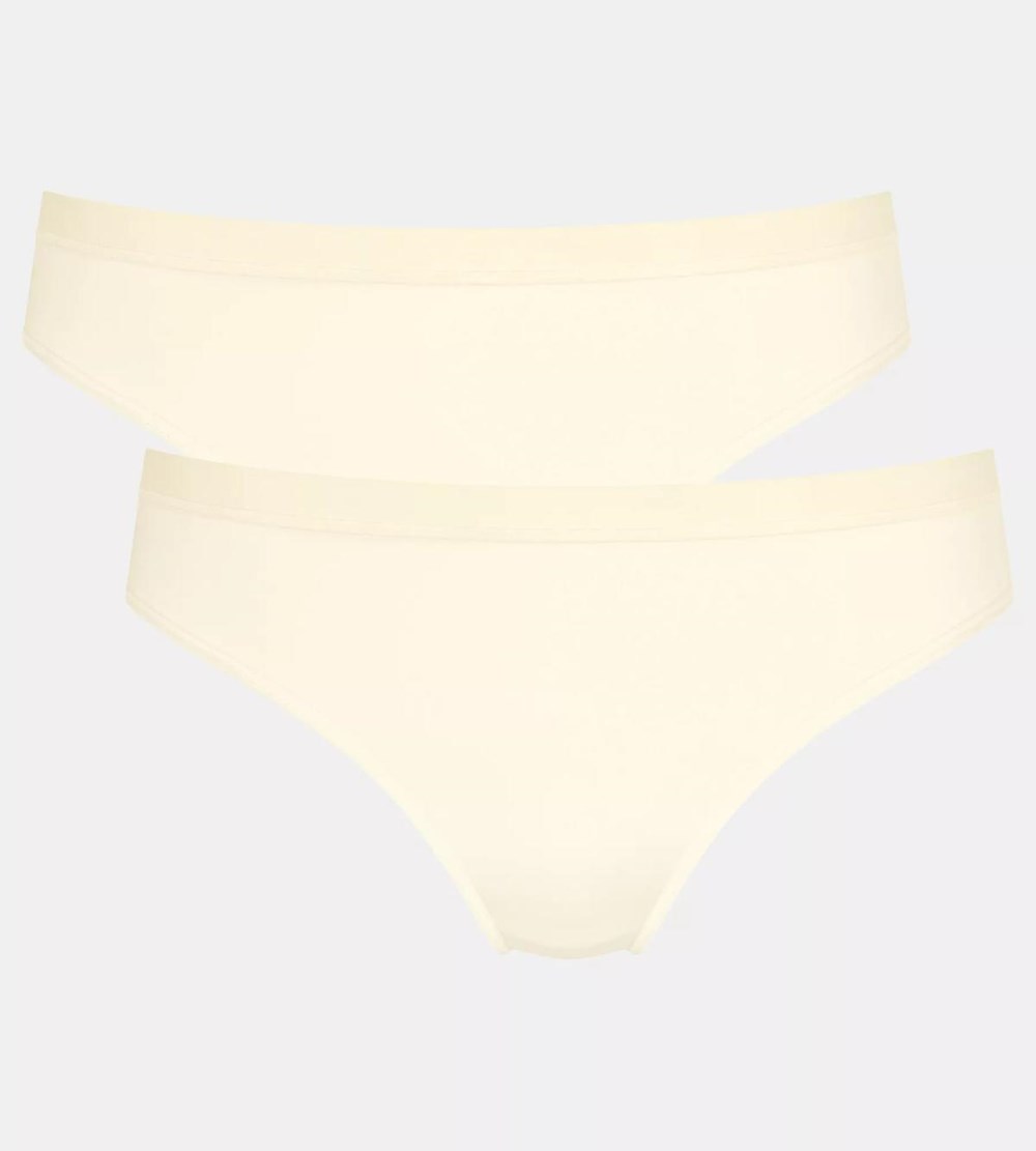 Sloggi Wow Comfort Tai Brief Ecru White | 49872-UXBR