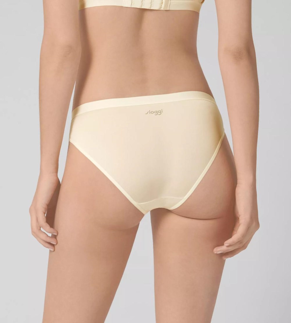 Sloggi Wow Comfort Tai Brief Ecru White | 49872-UXBR