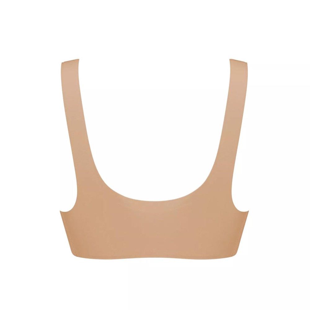 Sloggi Zero Feel Bralette Cognac | 91728-LUIH