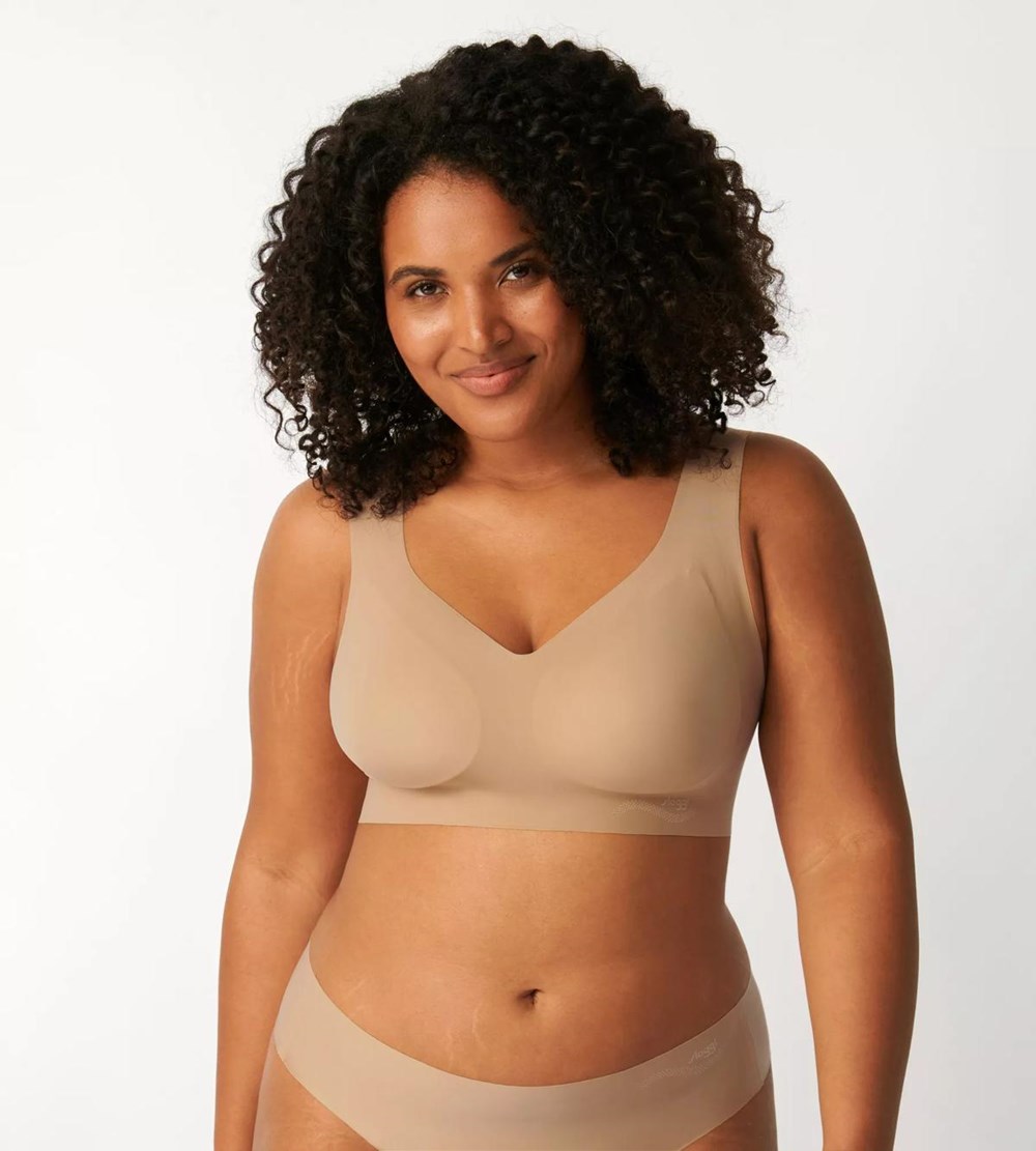 Sloggi Zero Feel Bralette Cognac | 91728-LUIH