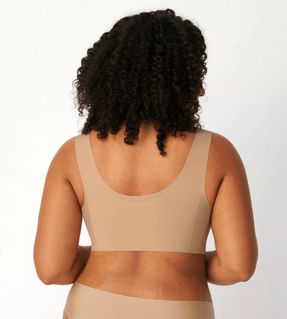 Sloggi Zero Feel Bralette Cognac | 91728-LUIH