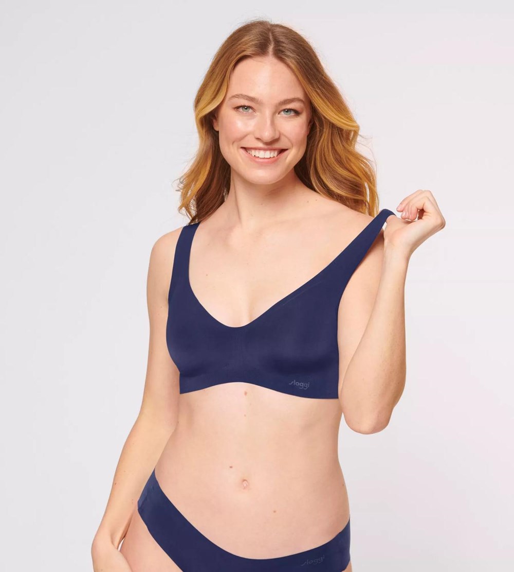 Sloggi Zero Feel Bralette True navy | 65901-CLFE