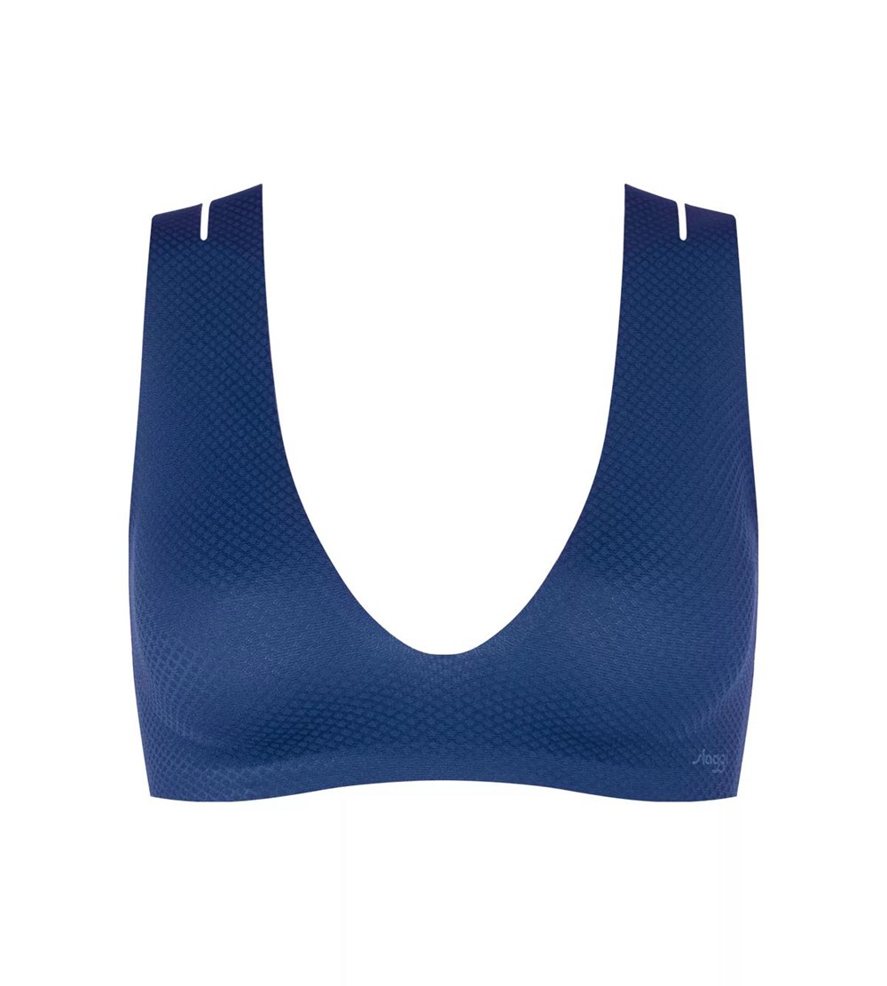 Sloggi Zero Feel Flow Bralette Blue Sapphire | 18069-MHEI