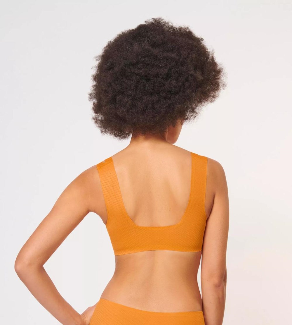 Sloggi Zero Feel Flow Bralette Burnt apricot | 92476-XRCF