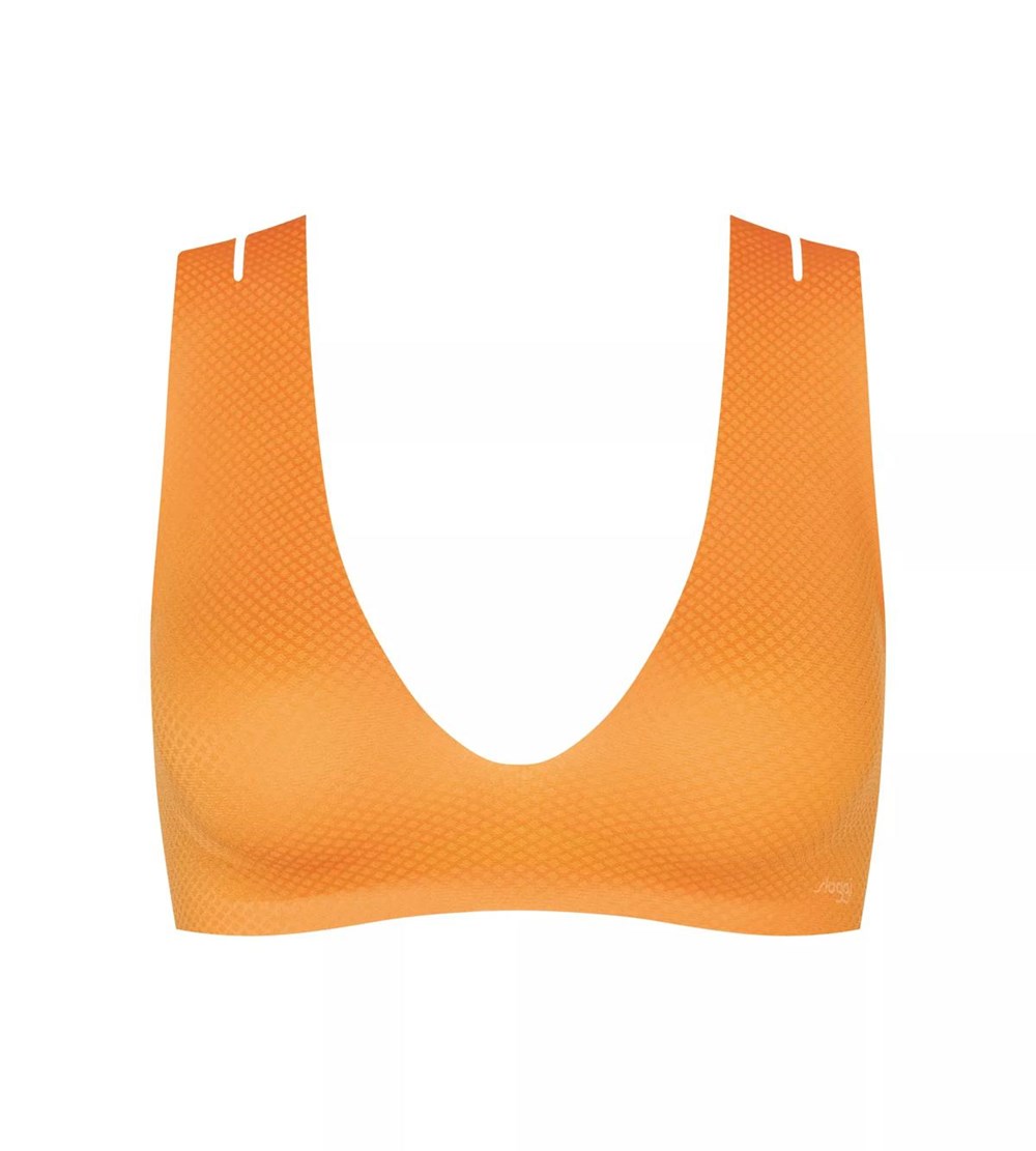 Sloggi Zero Feel Flow Bralette Burnt apricot | 92476-XRCF