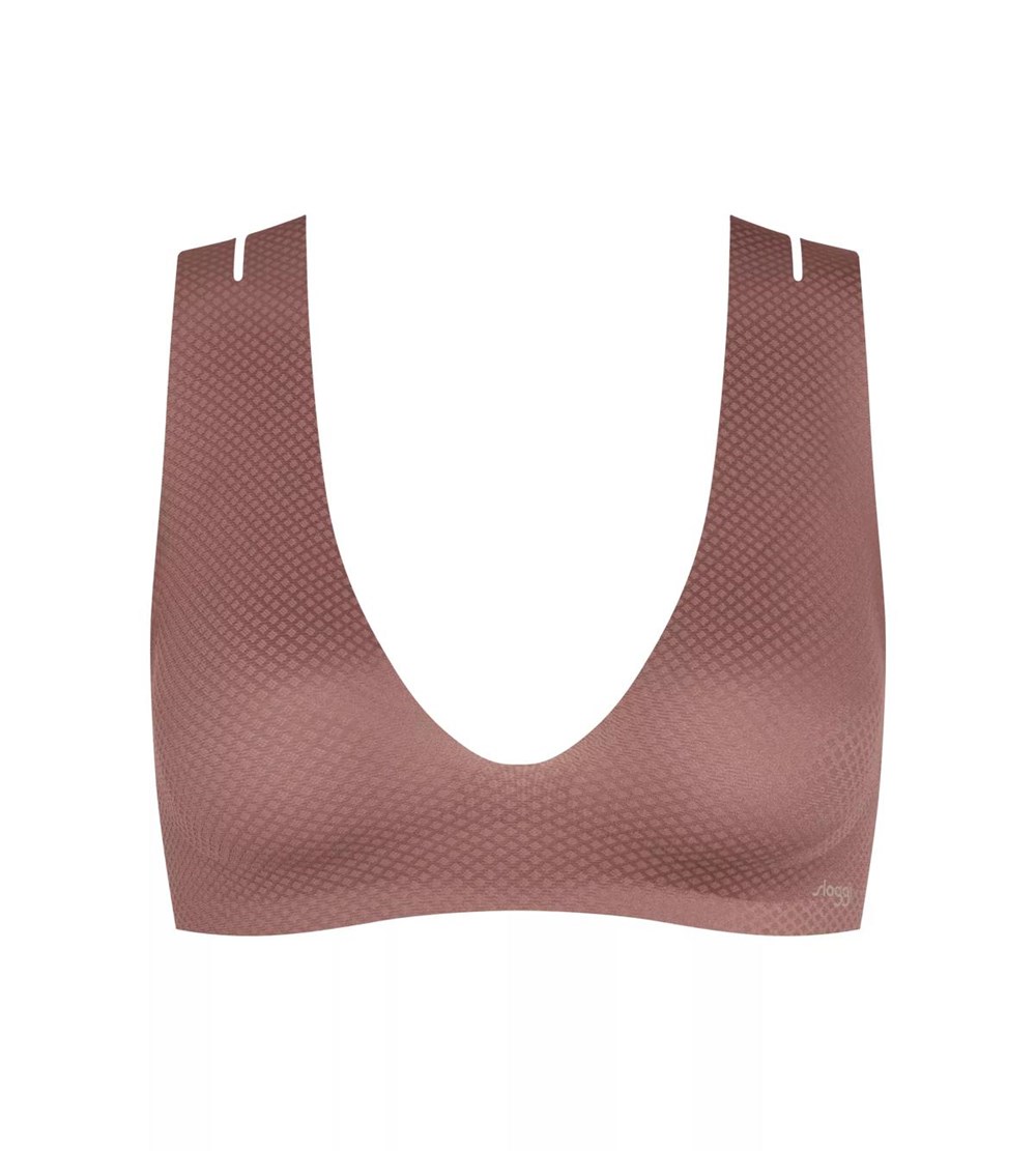 Sloggi Zero Feel Flow Bralette Cacao | 61207-AQSP