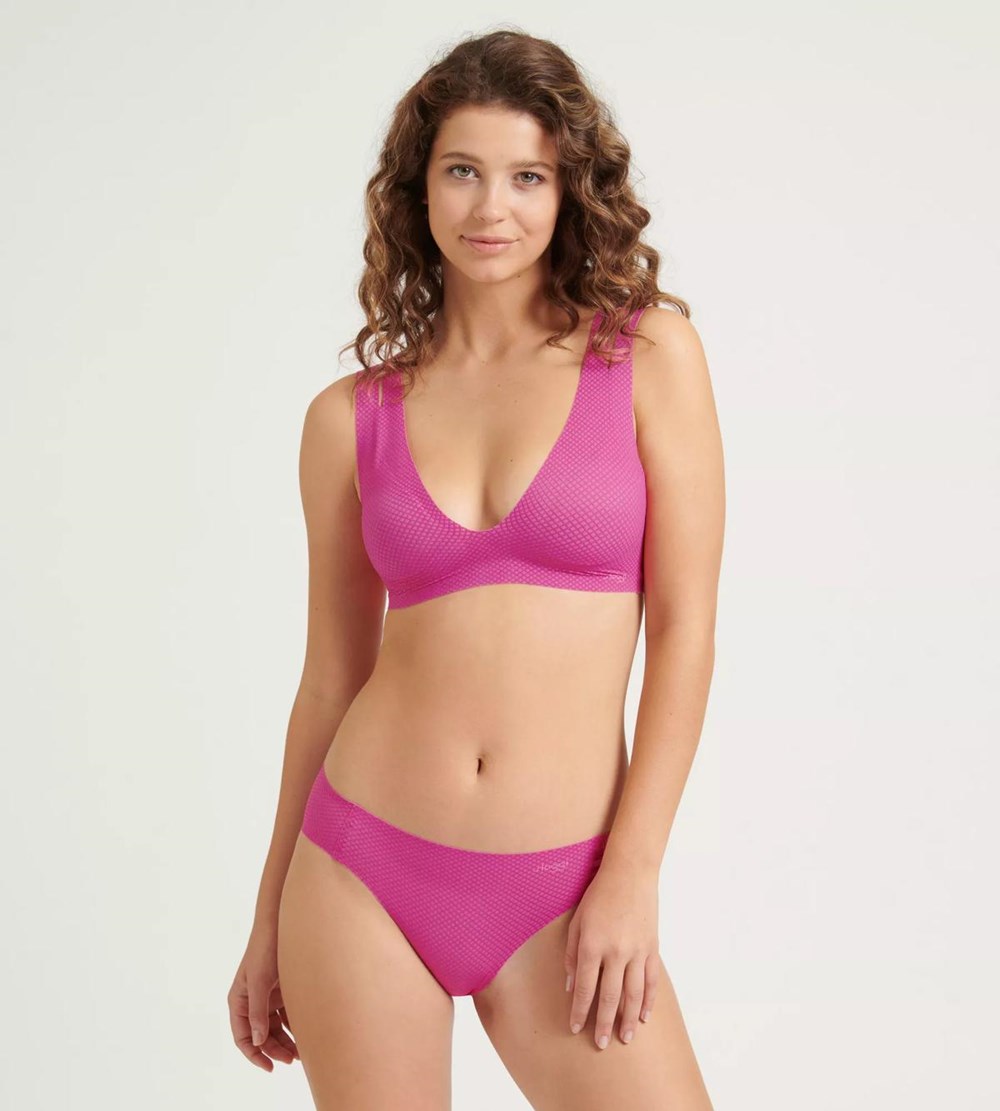 Sloggi Zero Feel Flow Bralette Flash pink | 41239-VEPC