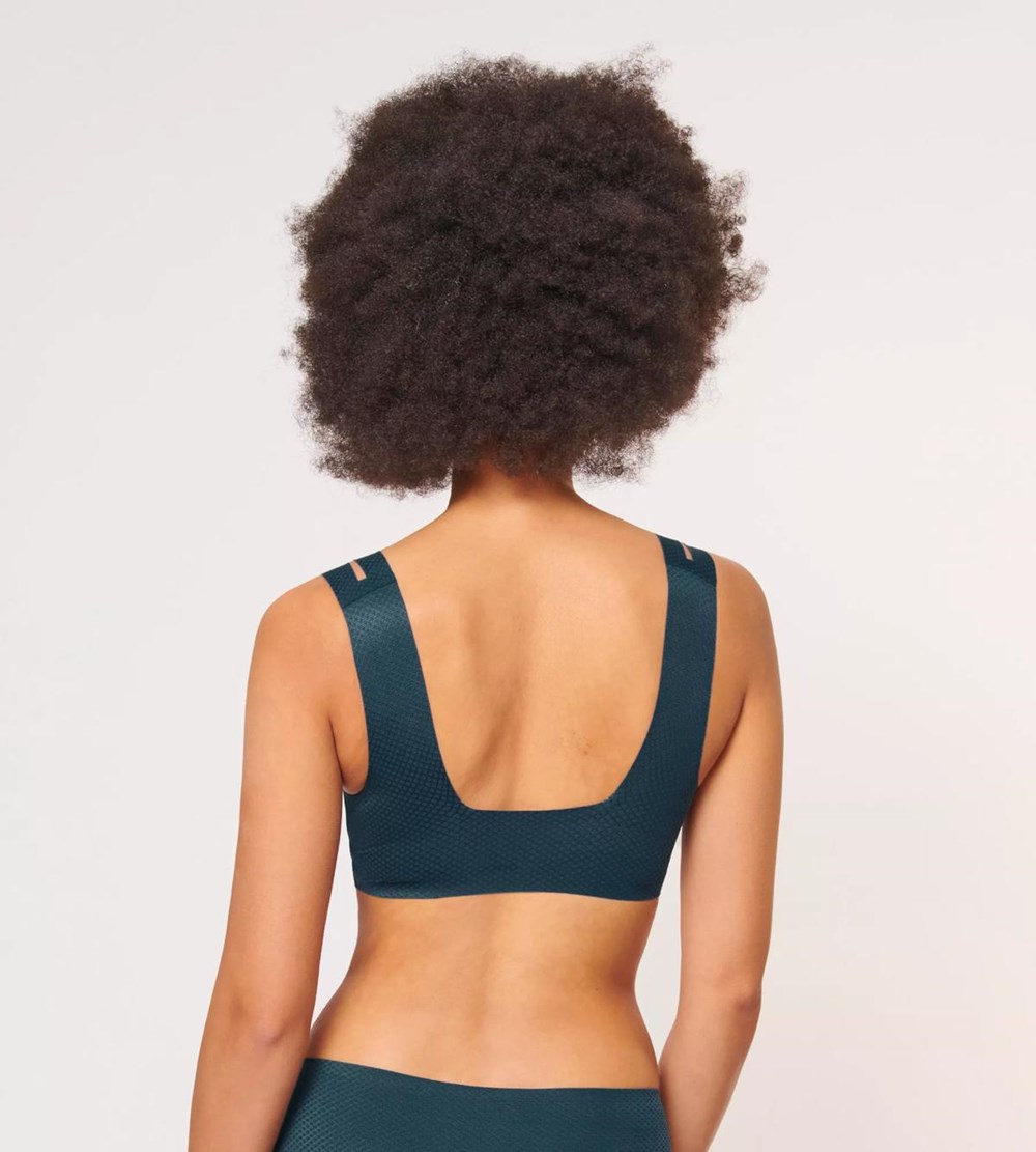 Sloggi Zero Feel Flow Bralette Secret Lagoon | 23645-NQYA