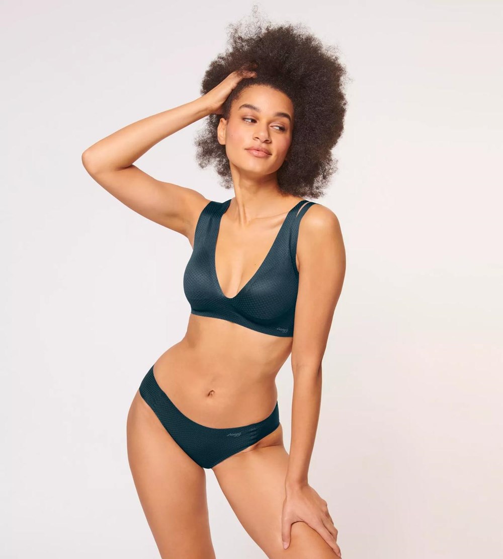 Sloggi Zero Feel Flow Bralette Secret Lagoon | 23645-NQYA