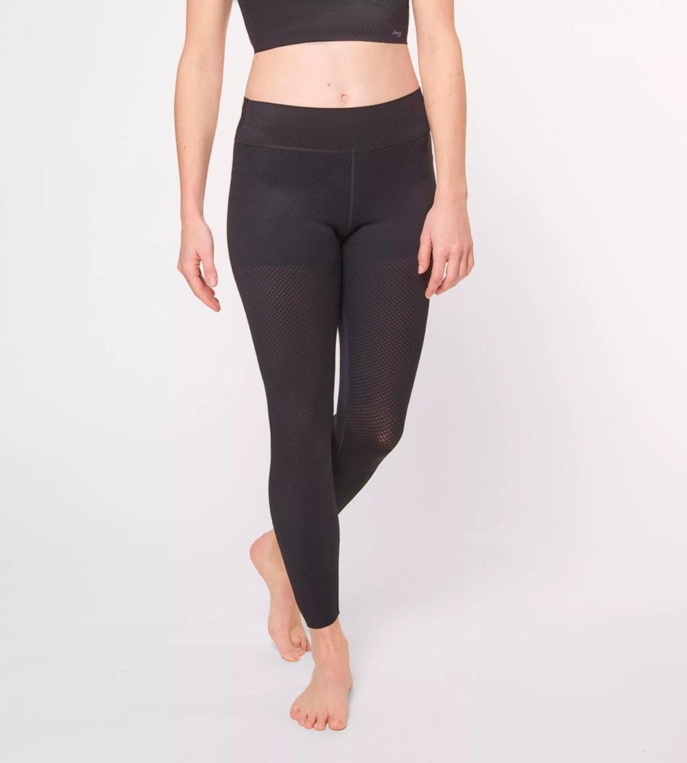 Sloggi Zero Feel Flow Leggings Black | 07184-KSTZ