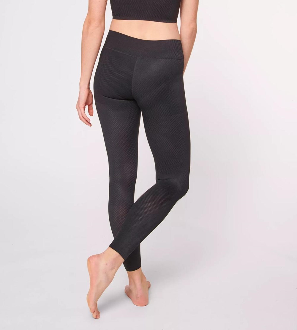 Sloggi Zero Feel Flow Leggings Black | 07184-KSTZ