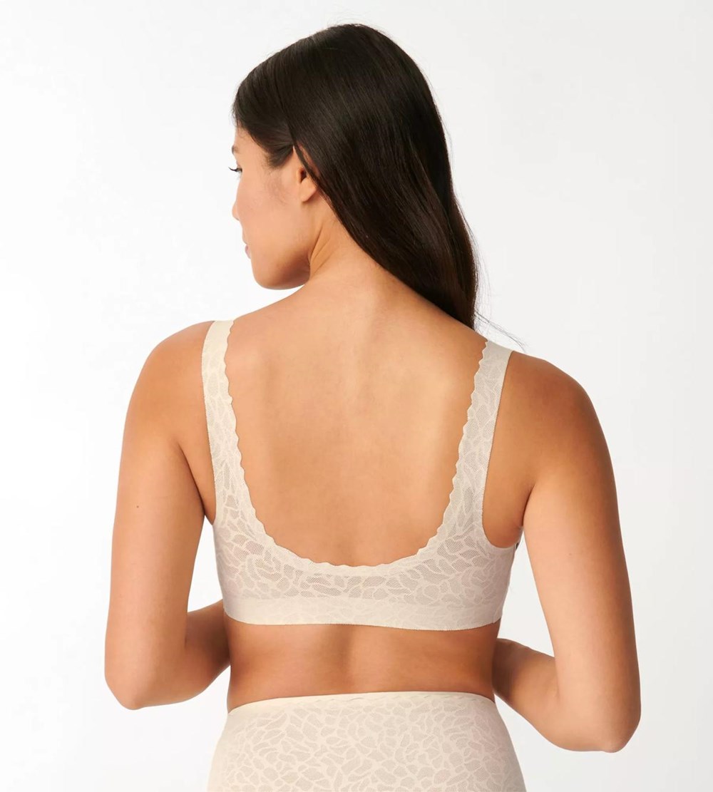 Sloggi Zero Feel Lace Bralette Angora | 21408-JTDA