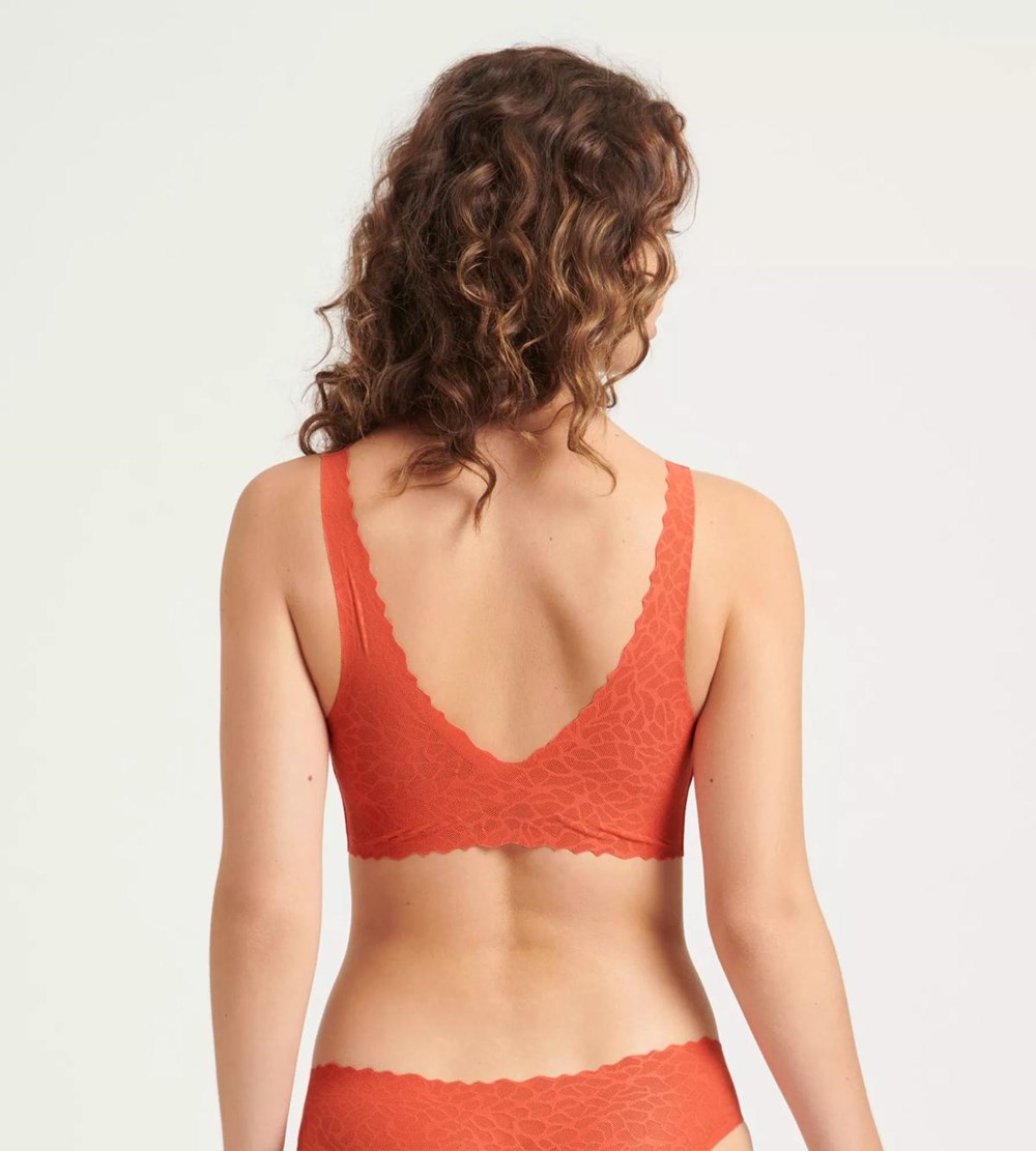 Sloggi Zero Feel Lace Bralette Watermelon | 89153-KIWB